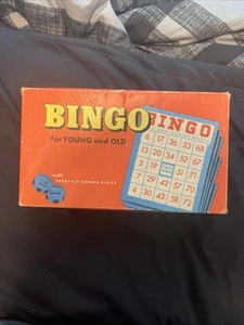 1950’s Bingo Whitman Publishing Mostly Complete Missing Pieces As Is - Picture 1 of 7