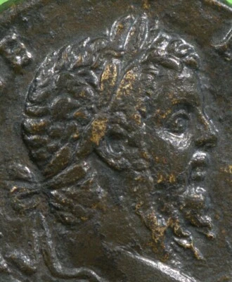 Moneda Imperial Romana ae Sestercio de Septimio Severo VICTORIAE BRITTANNICAE Foto 1 de 3