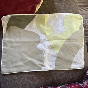 Sferra Bros Light Greens Linen Boudoir Pillow Slip Cover Festa? 12x18 Inch - Picture 1 of 6