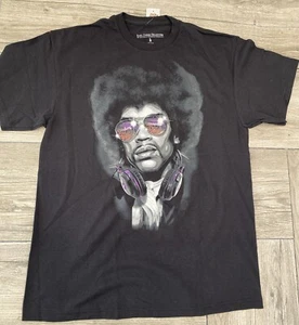Jimi Hendrix Men's T-Shirt Karl Ferris Collection Psychedelic Photography Size L - Picture 1 of 3