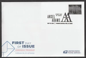 US 5854n Ansel Adams Dolores River Canyon CO Ceremony Program FDC 2024 - Picture 1 of 3