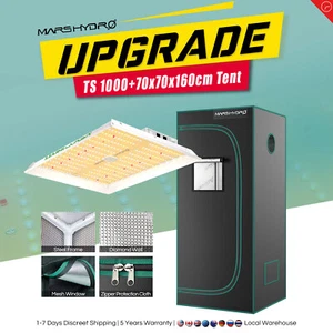 Mars Hydro TS 1000 LED Grow Light Full Spectrum+2x2ft Indoor Grow Tent Kits - Picture 1 of 14