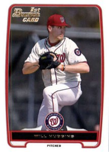 2012 Bowman Draft Draft Picks #BDPP142 Will Hudgins Nationals NM-MT 