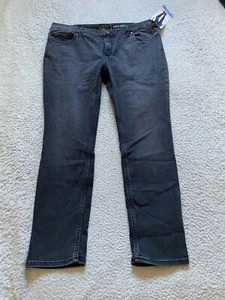 Pantalones de mezclilla ajustados modernos de tiro medio Riders by Lee para mujer negros talla 18 (38 x 29) - Imagen 1 de 13