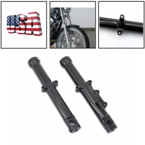 2pcs Aluminum Lower Fork Sliders For Harley Sportster XL883L XL1200T 2014-2020 - Picture 1 of 8