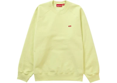 Sudadera Supreme Small Box cuello redondo pálida talla grande Foto 1 de 4