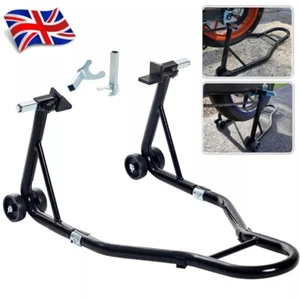 2025 New Motorcycle Extra Heavy Duty Rear Paddock Stand Ideal For Most DIY Tasks - Picture 1 of 11