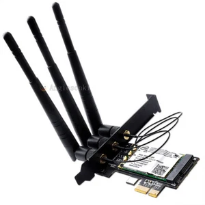 300M DUAL BAND WIRELESS Desktop WIFI WLAN CARD PCI-E 1X Adapter Intel 4965AGN - Picture 1 of 5