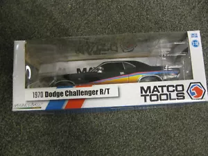 Greenlight scala 1/18 Matco Tools 1970 Dodge Challenger R/T auto - Foto 1 di 5
