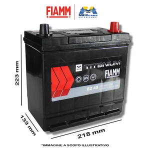 FIAMM BATTERIA 12V 45AH 330A E245 7905168 218x133x223 mm - Foto 1 di 5