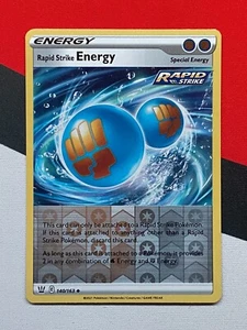 Rapid Strike Energy Reverse Holo Trainer 140/163 Battle Styles Pokemon NM - Picture 1 of 2