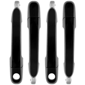 Outside Exterior Front + Rear Door Handle For 2006-2011 Hyundai Accent 4PCS IN - Picture 1 of 5
