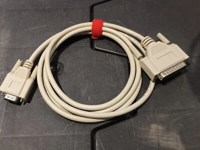 Vintage (1980s/90s) Six Foot Serial DB9F to DB25M cable - Image 1 of 2