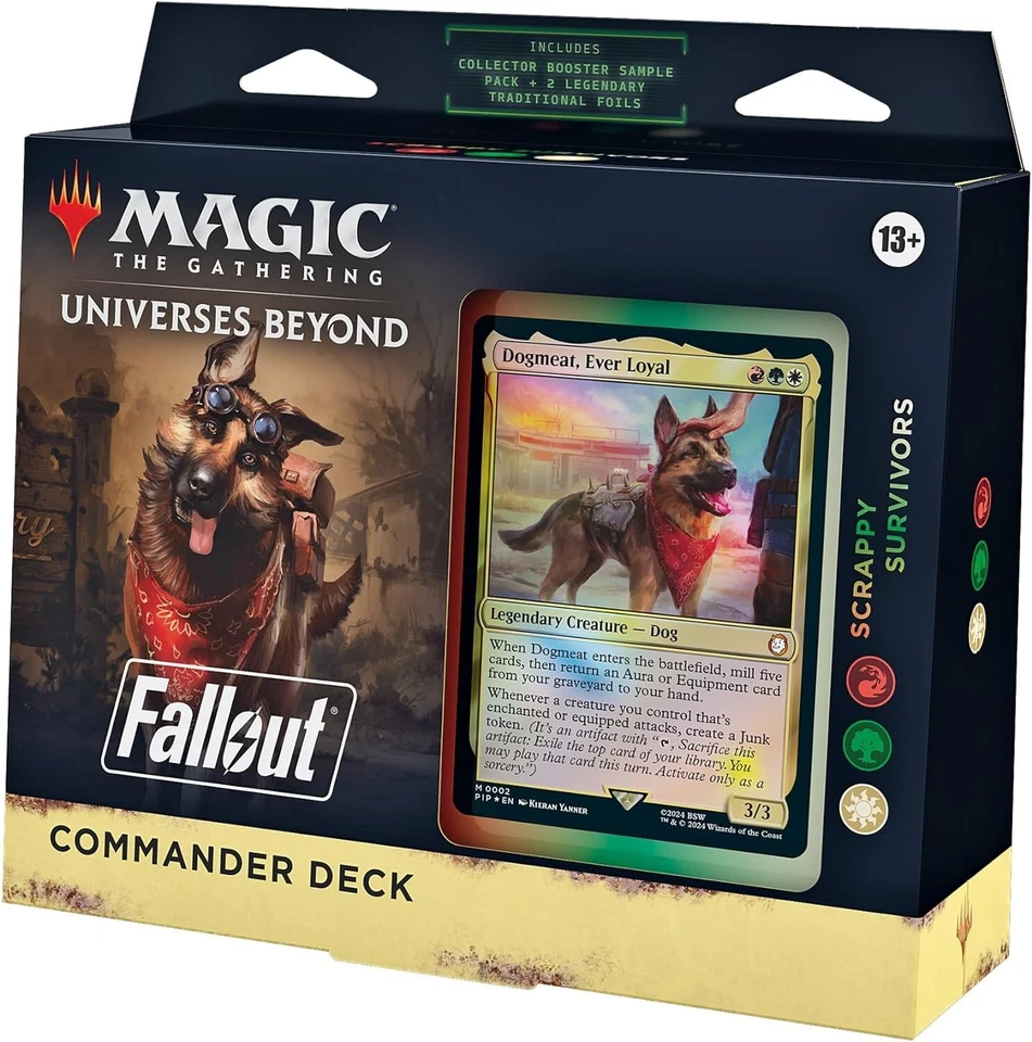 MTG MAGIC THE GATHERING FALLOUT SCRAPPY SURVIVORS COMMANDER DECK RELEASE 3/8 - Image 1 of 1