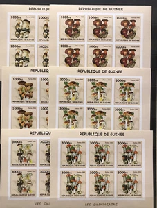 6x Mushrooms / Fungi - Imperf. Timbres / stamps - Guinea MNH** BN - Picture 1 of 1