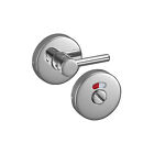 Disabled Toilet Lock Turn & Release Indicator 10mm - Polished Stainless Steel
