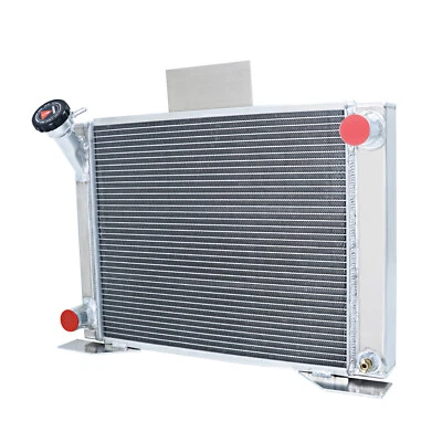 Radiator 4-Row For 1982-94 86 89 92 91 93 Ford Ranger V8 Engine Conversion Swap - Imagem 1 de 4