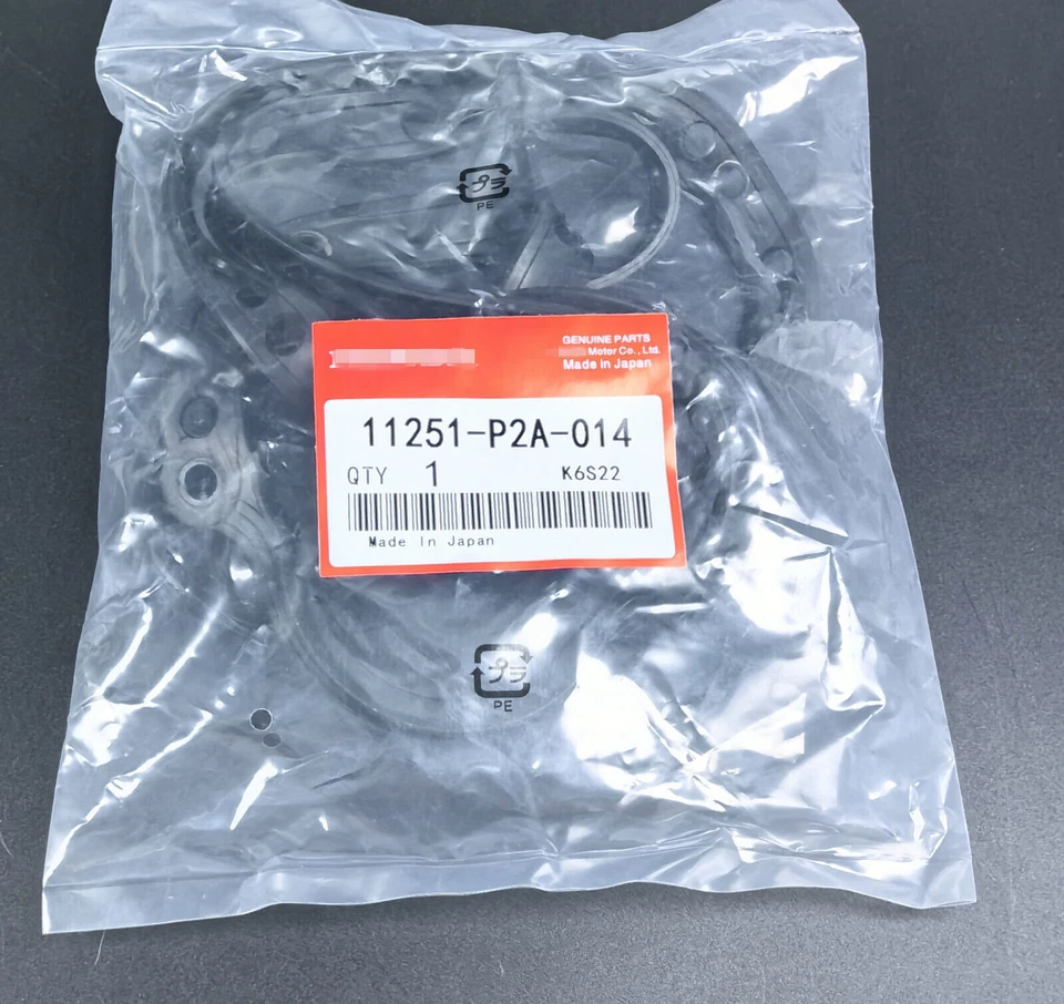 Sello de junta de cárter de aceite de motor OEM para Honda Civic 1996-2005 1,7 L 1,6 L 11251-p2a-014 Foto 1 de 1