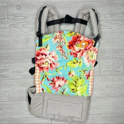 Tula bliss boutique floral print ergonomic baby carrier baby wearing accessories - Image 1 of 4