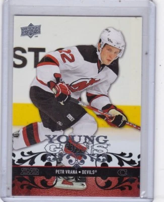 MINT ROOKIE! 2008-09 UD YOUNG GUNS NO. 476 PETR VRANA NEW JERSEY DEVILS - Image 1 of 2