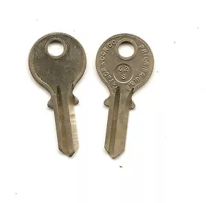 1 VINTAGE NOS PEUGEOT KEY BLANK 62S TAYLOR LOCK & CO. - Picture 1 of 1