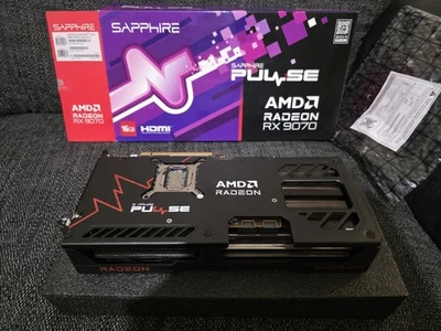 Sapphire Pulse AMD Radeon RX 9070 Graphics Card 16GB GDDR6 Graphics Card - Image 1 of 4