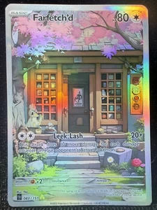 Pokemon Fanart Farfetch'd Card - Picture 1 of 6