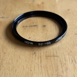 Vintage HOYA 52mm to 55mm Camera Step-Up Ring - Picture 1 of 1