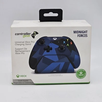 Controlador Gear XBOX ONE Pro Soporte de Carga/BATERÍA - FUERZAS DE MEDIANOCHE NUEVO Foto 1 de 4