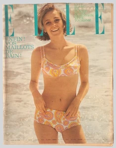 'ELLE' FRENCH VINTAGE MAGAZINE SWIMWEAR ISSUE 1 MAY 1964 - Picture 1 of 4