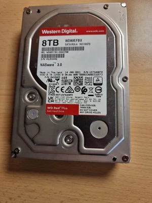 Festplatte Western Digital WD 8TB RED Plus 3,5 Zoll #29 - Bild 1 von 4