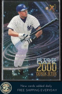 Derek Jeter 1997 SkyBox E-X2000 Star Date 2000 #7 New York Yankees - Picture 1 of 2