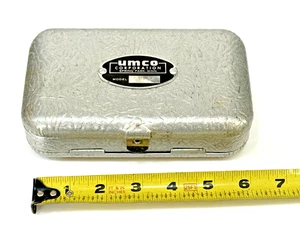 VINTAGE UMCO ALUMINIUM DOPPELSEITIGE KÖDER ANGELAUSRÜSTUNG BOX - MODELL P-9 - Bild 1 von 5
