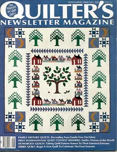 1988 September No.205 Quilter's Newsletter Magazine Vintage #Q109 - Picture 1 of 1