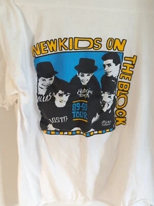 Nueva camisa de gira resistente colgante vintage para niños en el bloque manga pequeña lágrima - Imagen 1 de 5
