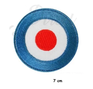 target sign blue embroidery patch iron sew on movie comic fashion badge cartoon - Picture 1 of 2