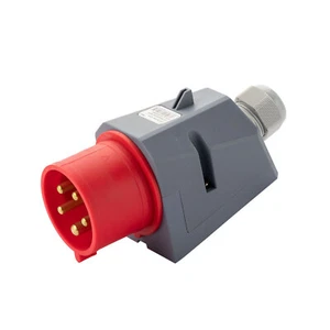 CEE Wandstecker Wandsteckdose Wanddose Starkstrom 5-pol. 32A 400V IP44 22000 W - Bild 1 von 5