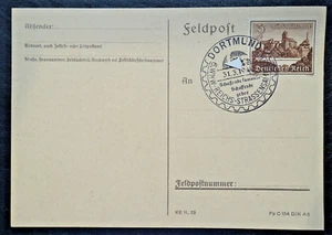 Feldpostkarte neuwertig mit SoSt WHW Dortmund - Bild 1 von 4