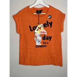 NWT Lovely Day For A Guinness Tuscan Limited Edition Printed 2 Way Sequin Design - Picture 1 of 9