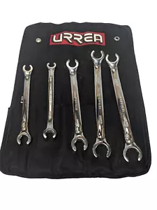 URREA 3700M Full Polished Flare Nut Wrenches, Set of 5 Pieces, Metric - Bild 1 von 3