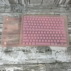 Hard Shell Cover For MacBook Air 13 inch Case 2018-2021 Pink Keyboard Cover(2) - Picture 1 of 5