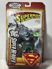 Mattel DC SUPERHEROES DOOMSDAY FIGURE MOC WITH COMIC BOOK RETIRED SUPERMAN -22-
