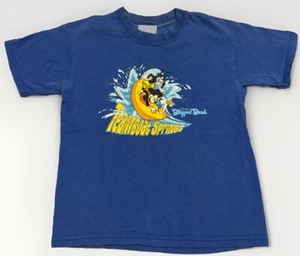 Vintage 90s Walt Disney Blizzard Beach Teamboat Springs Kids Youth M T-Shirt - Picture 1 of 7