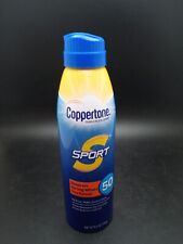 Coppertone SPORT Continuous Broad Spectrum SPF 50 Sunscreen Spray 5.5 Oz 11/23