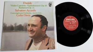 DVORAK Accardo Davis LP Violin Concerto 1980 Album Vinyl Philips 9500 406 - Picture 1 of 5