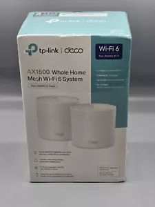 TP-Link AX1500 Whole Home Mesh Wi-Fi 6 2pk System - Picture 1 of 3