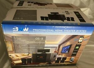 BNW Acoustics GS-5 Professional Home Theater System 5.1 Hd Series
