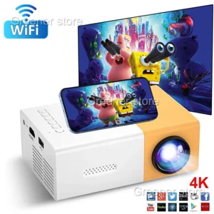 Mini Projektor Smart HDMI 1080P Kompakt Tragbar USB AV Multimedia HD Interface - Bild 1 von 22
