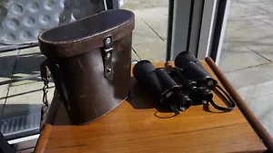 E Leitz Wetzlar 10x50 Mardixit Binoculars 1950s Vintage - Picture 1 of 23