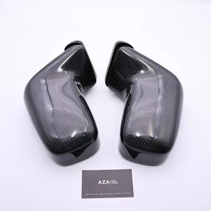 1987-1993 Mustang Convertible LH RH Side Carbon Fiber Outside Mirrors FOXBODY - Foto 1 di 2